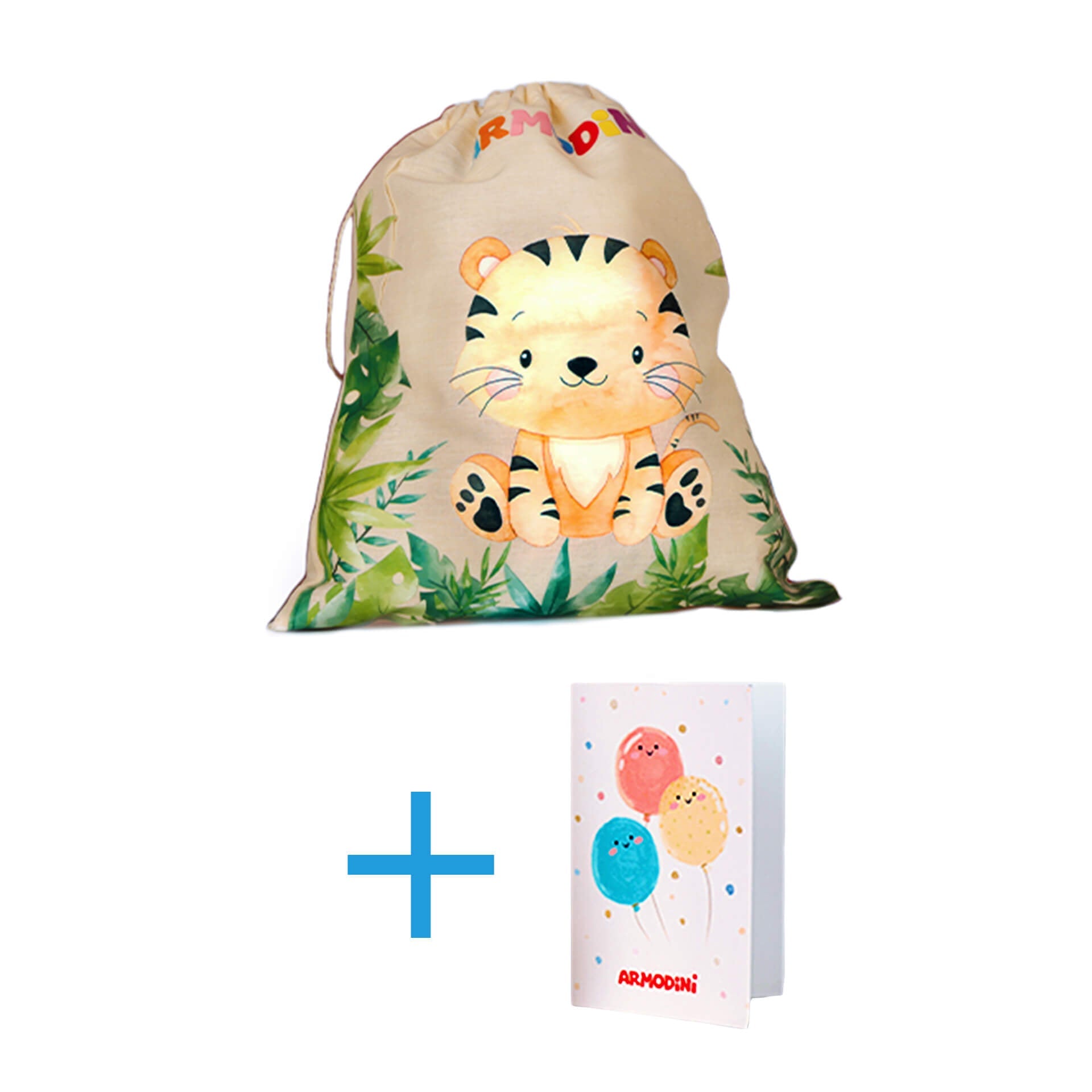 Cadeautasje en kaartje