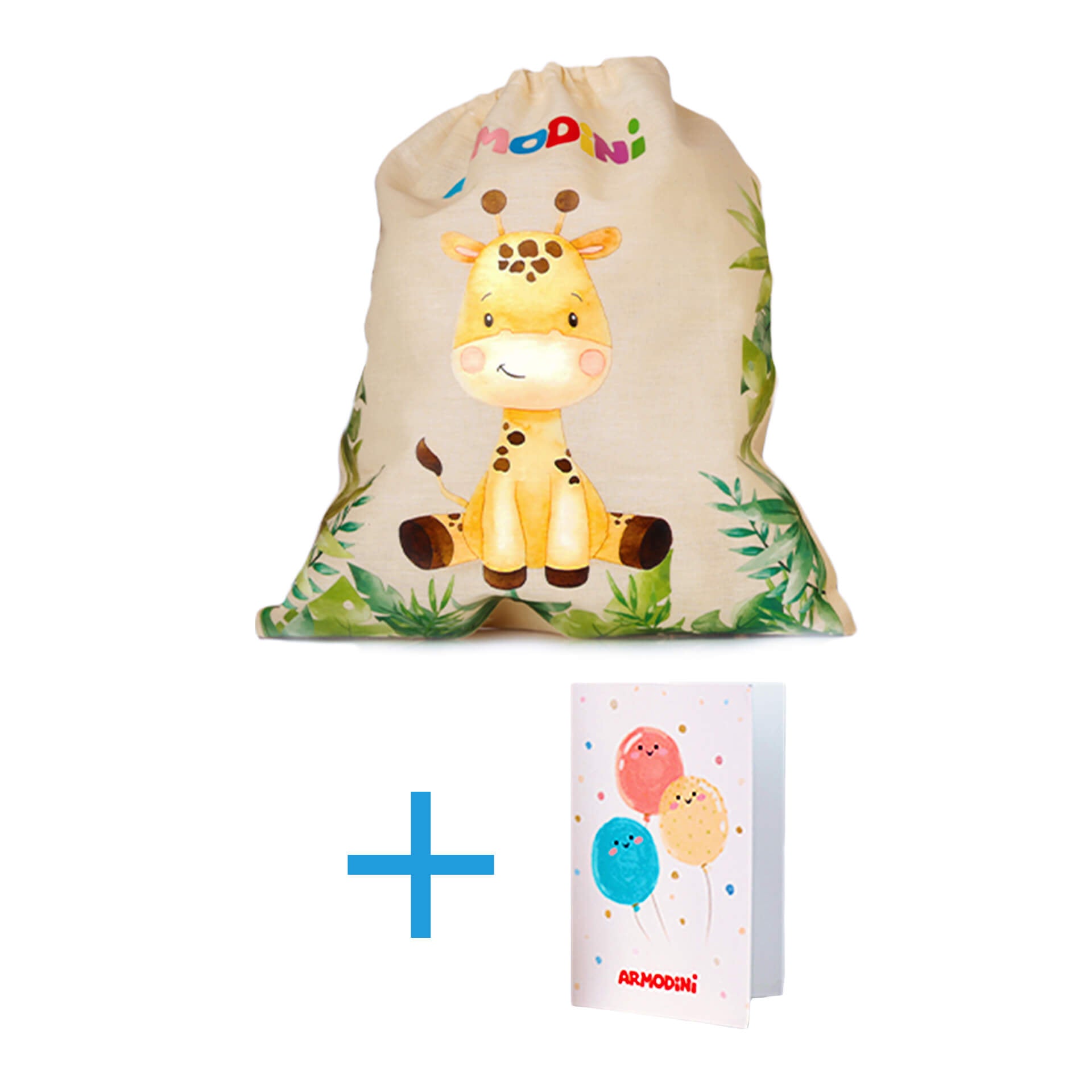 Cadeautasje en kaartje