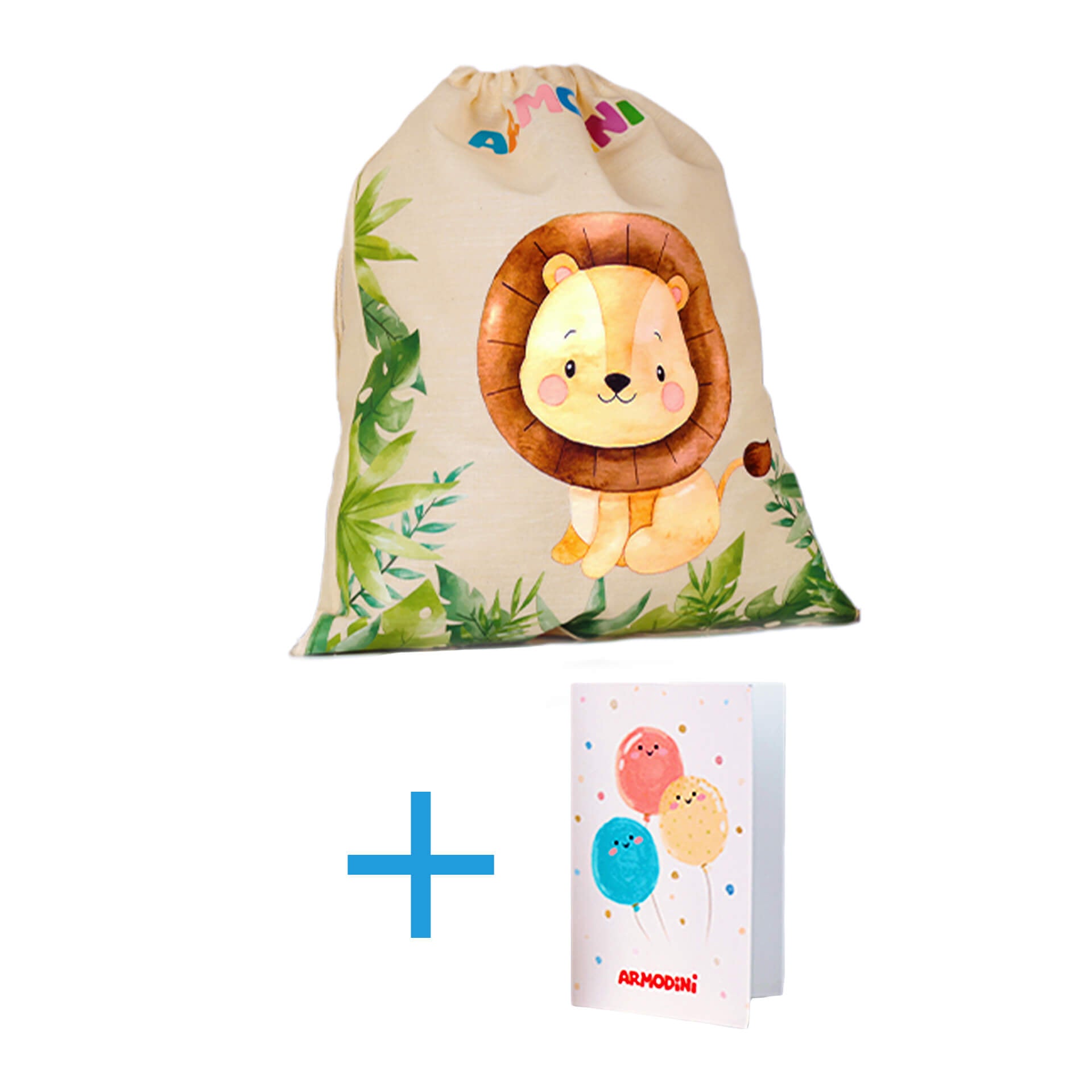 Cadeautasje en kaartje