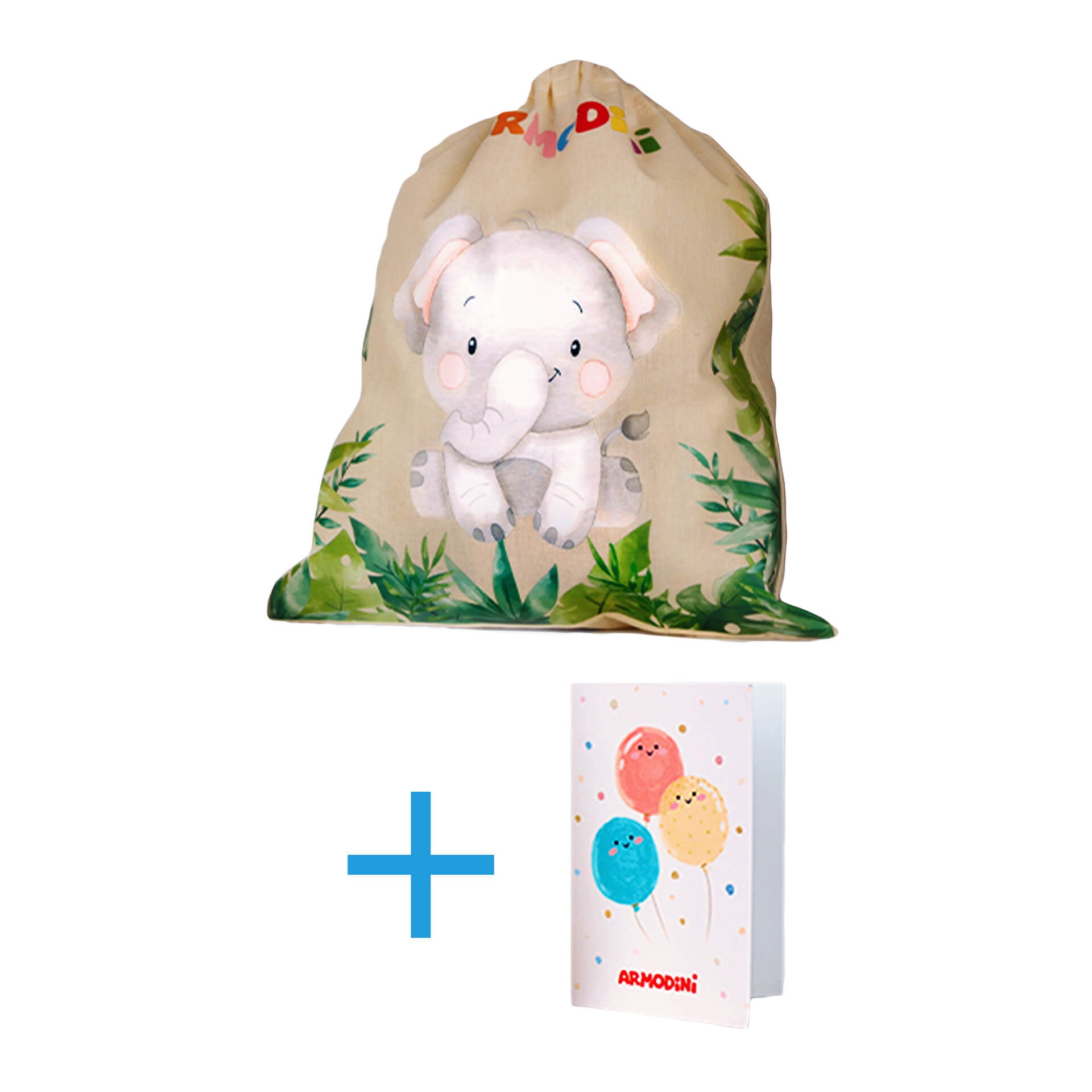 Cadeautasje en kaartje